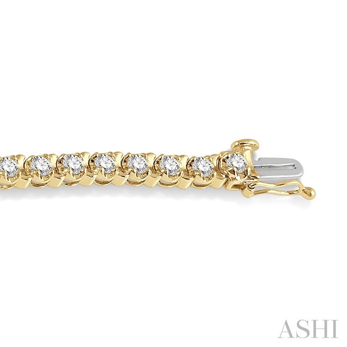 Tulip Diamond Tennis Bracelet-3