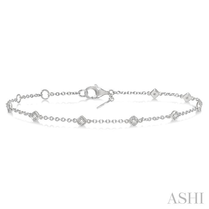 DIAMOND STATION BRACELET
