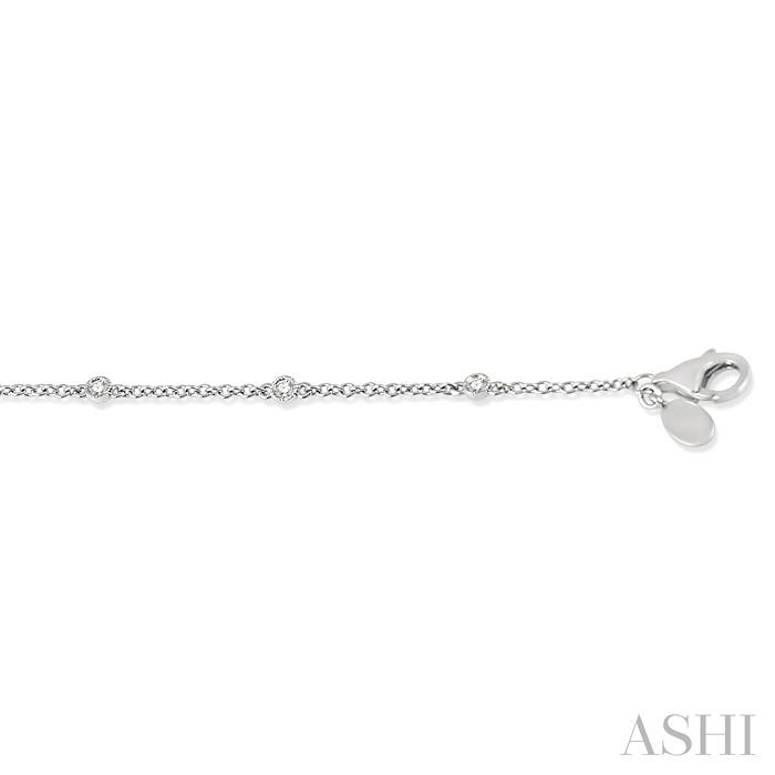 Diamond Station Chain Bracelet-3