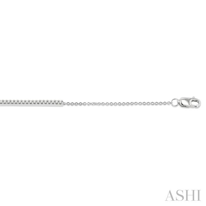Bar Petite Diamond Fashion Chain Bracelet-3
