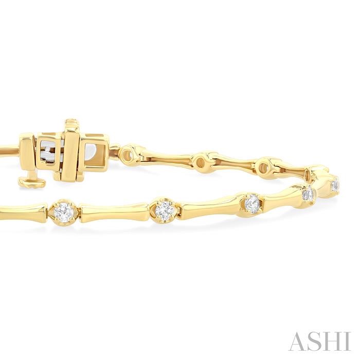 Diamond Fashion Bamboo Bracelet-2