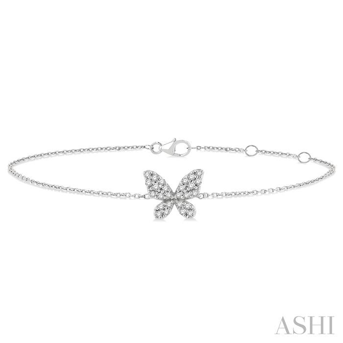 BUTTERFLY PETITE DIAMOND FASHION BRACELET