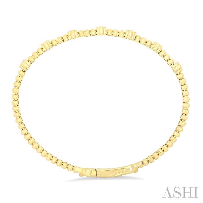Bead Clover Diamond Fashion Bangle-3