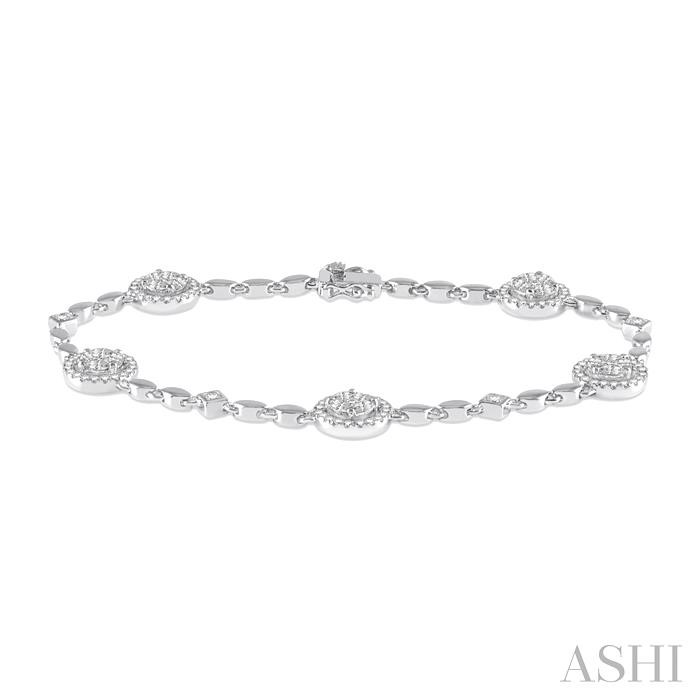 HALO DIAMOND BRACELET