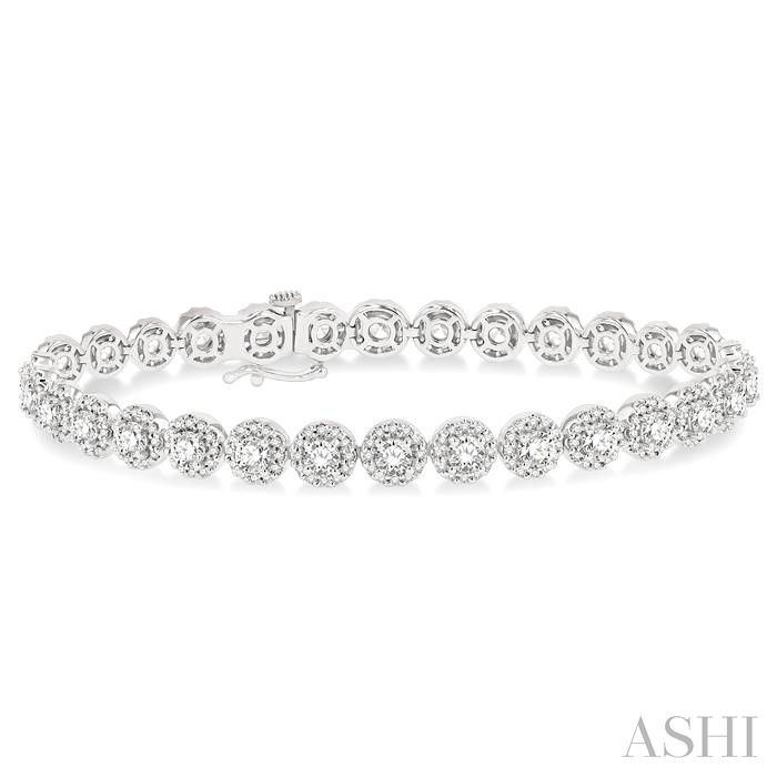 HALO DIAMOND BRACELET