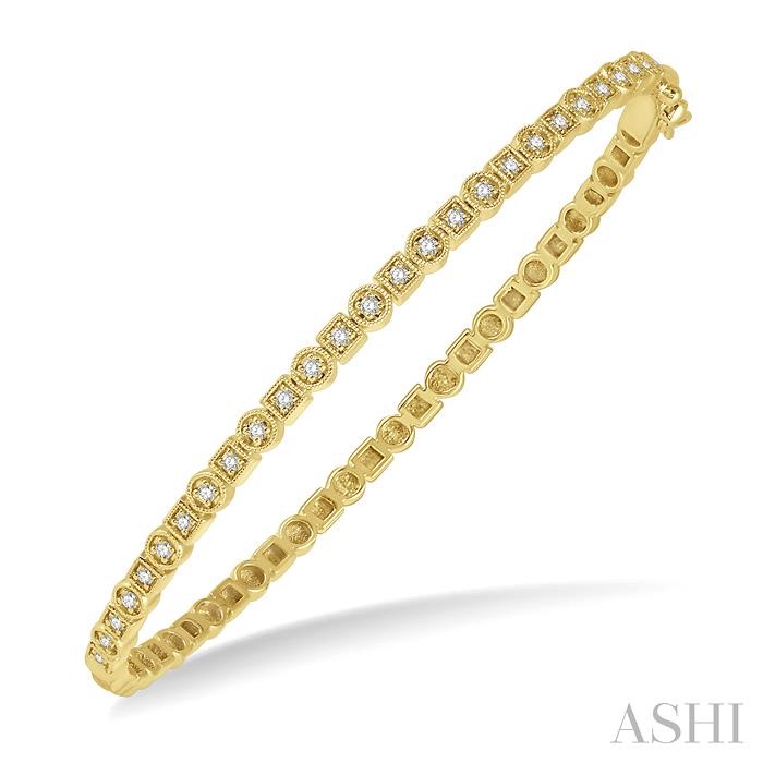 STACKABLE DIAMOND BANGLE