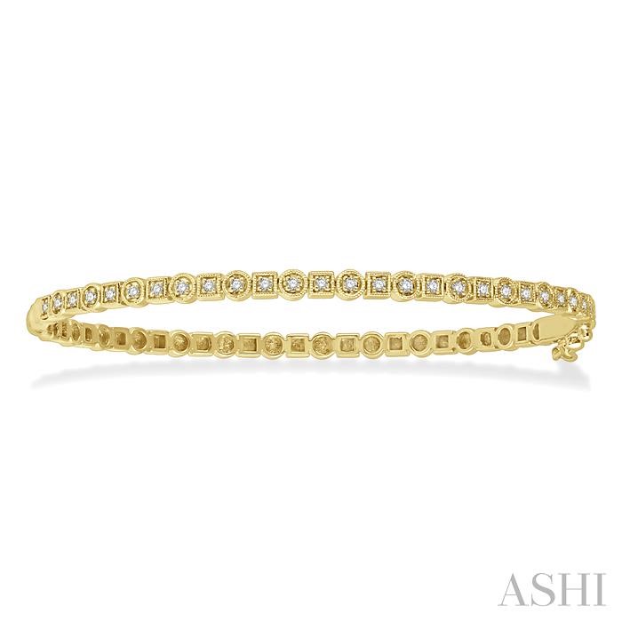 Stackable Diamond Bangle-2