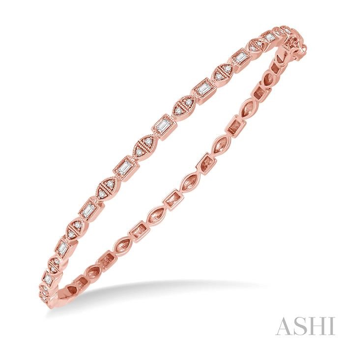 STACKABLE DIAMOND BANGLE