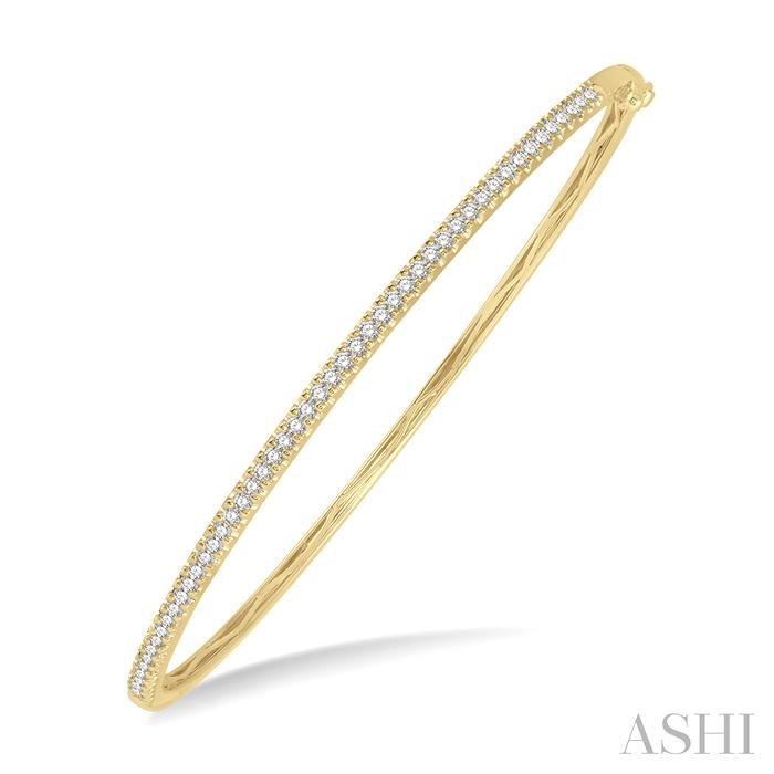 STACKABLE DIAMOND BANGLE