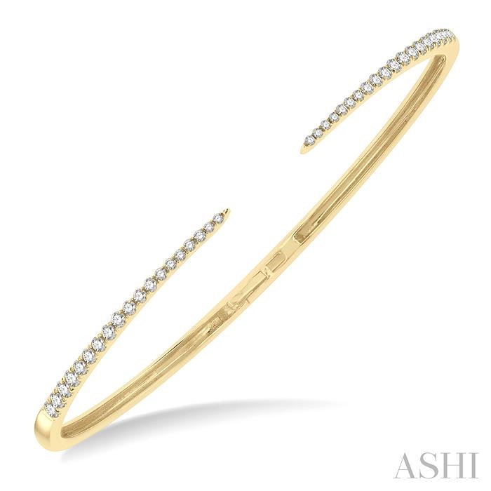 CLAW CUFF DIAMOND BANGLE