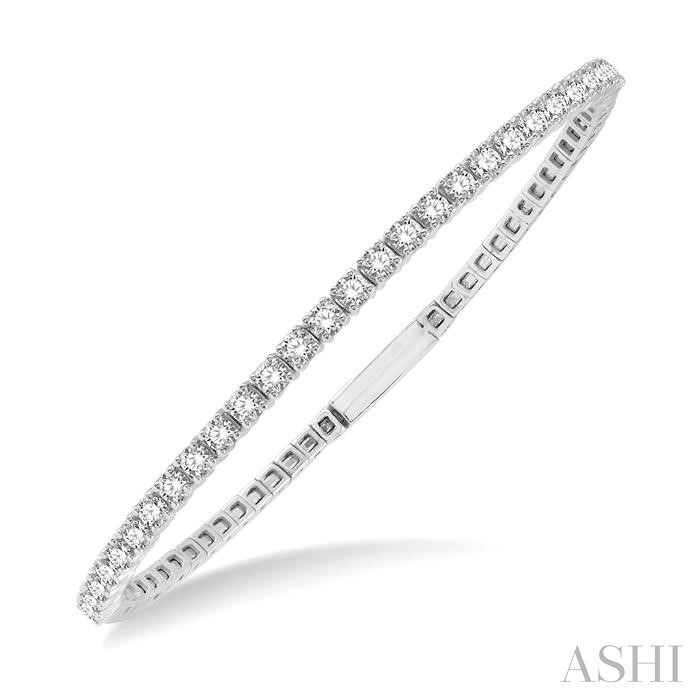 STACKABLE DIAMOND BANGLE