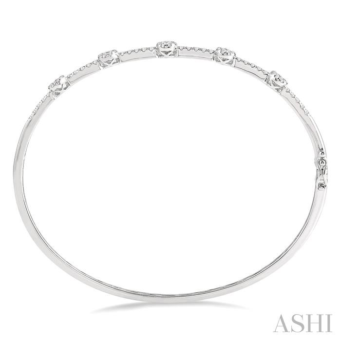 Stackable Lovebright Diamond Bangle-3