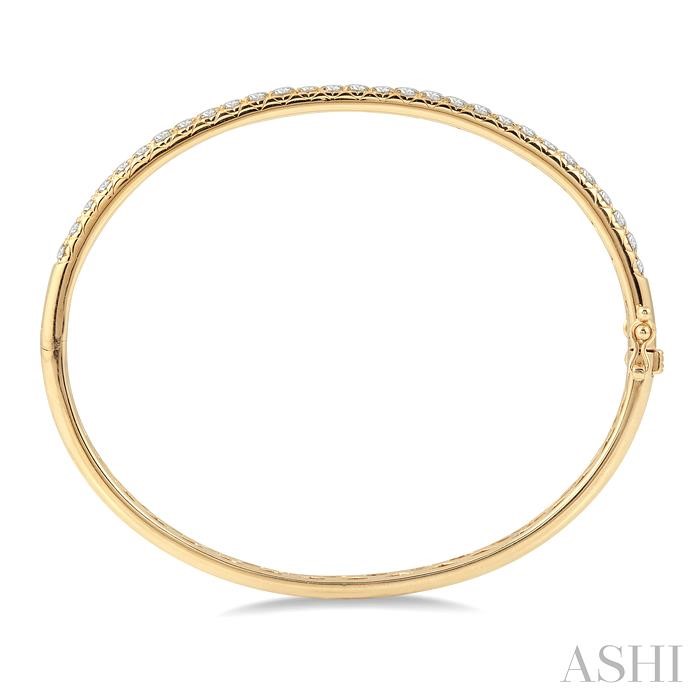 Stackable Diamond Bangle-3
