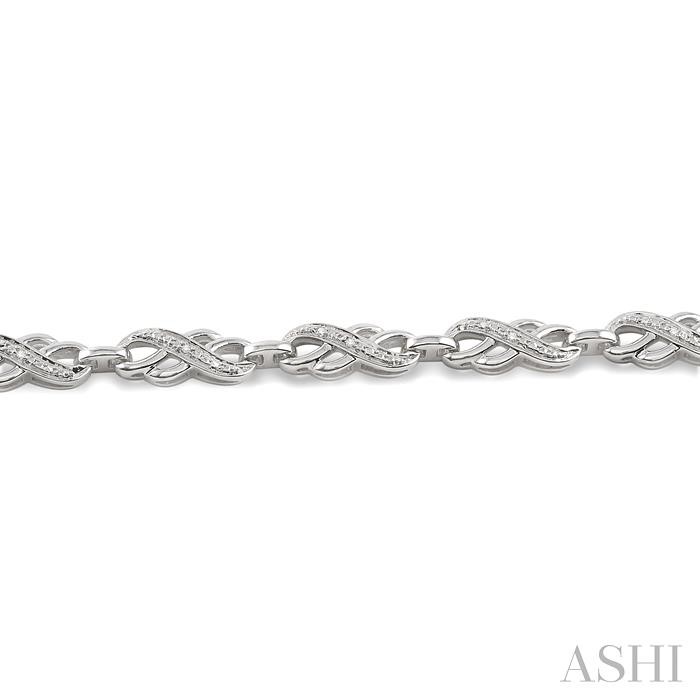 Silver Diamond Fashion Bracelet-3