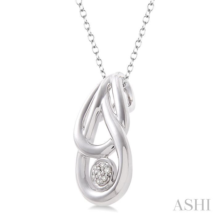Silver Diamond Fashion Pendant-2