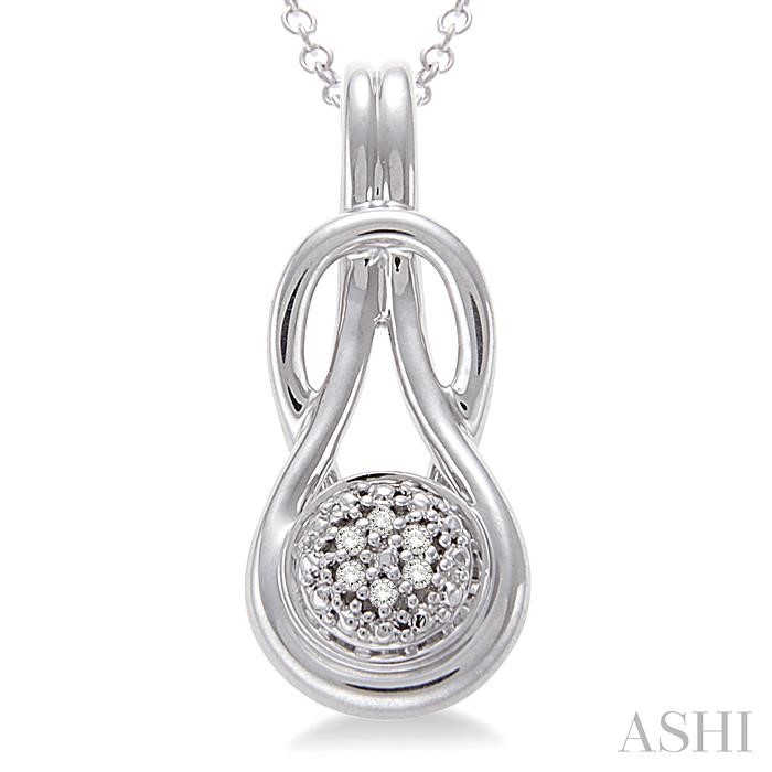 Silver Diamond Fashion Pendant-3