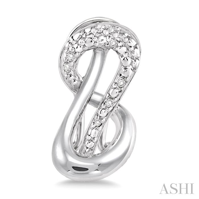 Silver Diamond Fashion Earrings-2