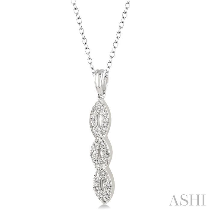 Silver Diamond Fashion Pendant-2