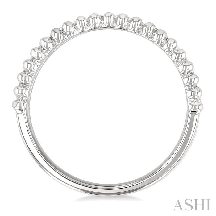 Bead Bijoux Silver Bold Diamond Fashion Band
