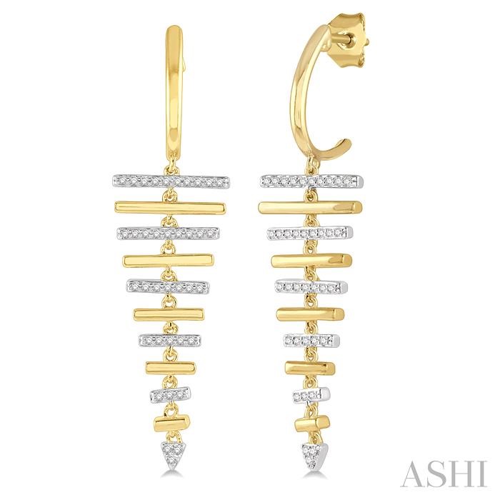 DIAMOND FASHION LONG EARRINGS