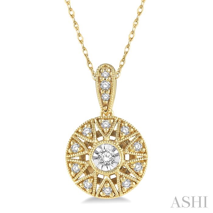 Medallion Diamond Fashion Pendant
