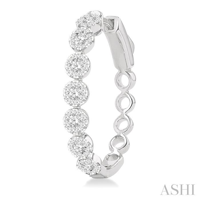 Lovebright Essential Diamond Hoop Earrings-3