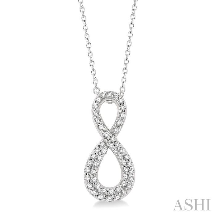 Infinity Diamond Pendant