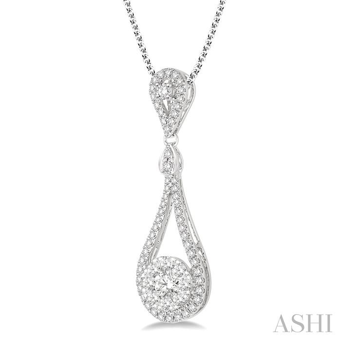 Pear Shape Lovebright Diamond Pendant-2