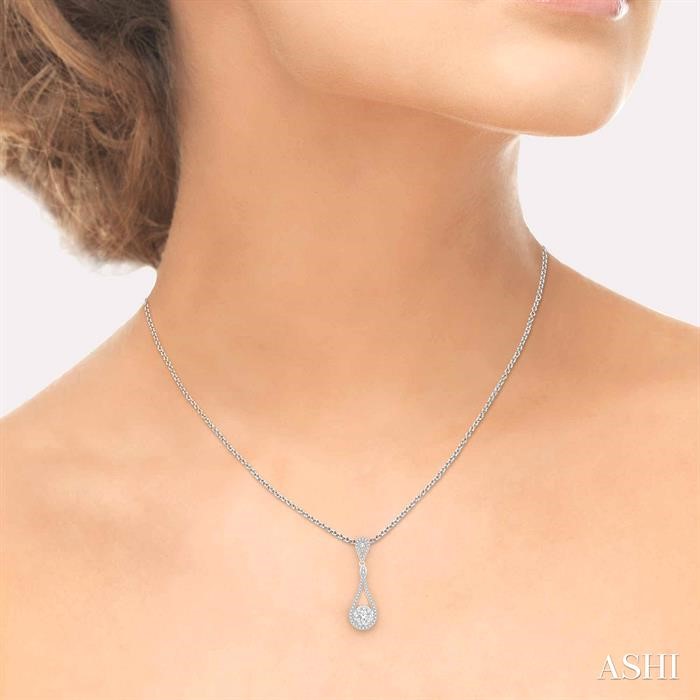 Pear Shape Lovebright Diamond Pendant-4