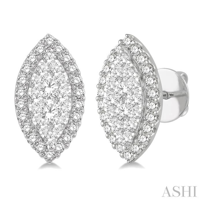 MARQUISE SHAPE LOVEBRIGHT ESSENTIAL DIAMOND EARRINGS