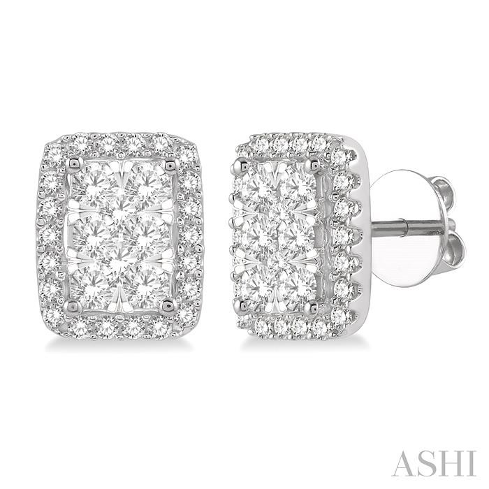 HALO LOVEBRIGHT ESSENTIAL DIAMOND EARRINGS