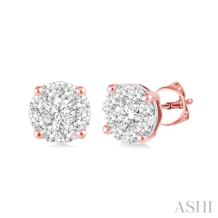 LOVEBRIGHT ESSENTIAL DIAMOND STUD EARRINGS