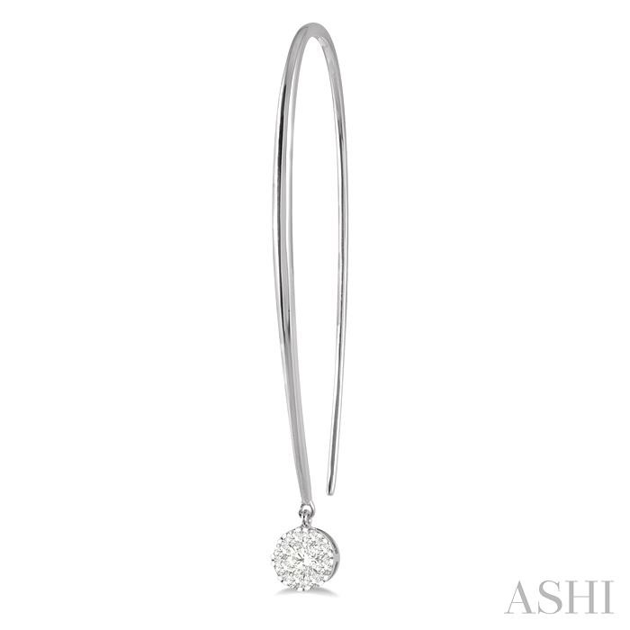 Round Shape Lovebright Essential Diamond Earrings-3