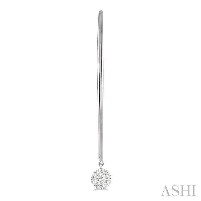Round Shape Lovebright Essential Diamond Earrings-2