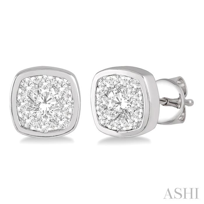 LOVEBRIGHT ESSENTIAL DIAMOND STUD EARRINGS