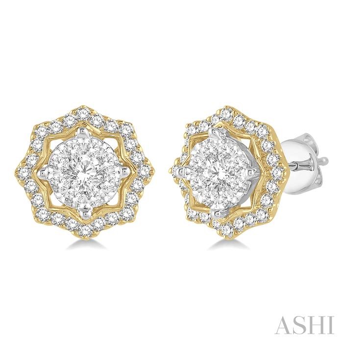 HALO LOVEBRIGHT DIAMOND FASHION EARRINGS