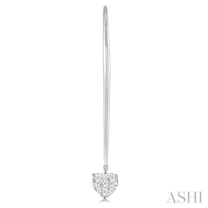 Heart Shape Lovebright Essential Diamond Earrings-2