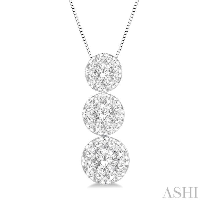 PAST PRESENT & FUTURE LOVEBRIGHT ESSENTIAL DIAMOND PENDANT