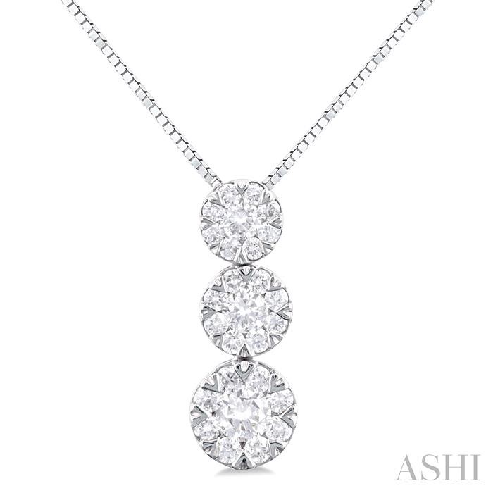 PAST PRESENT & FUTURE LOVEBRIGHT ESSENTIAL DIAMOND PENDANT