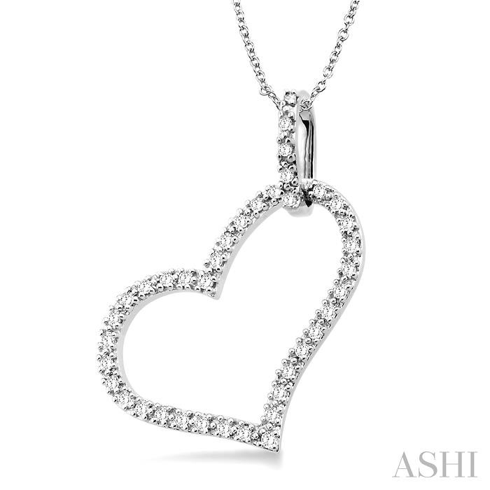 Heart Shape Diamond Fashion Pendant-2
