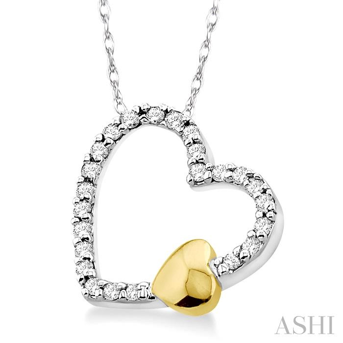 Heart Shape Diamond Fashion Pendant-2