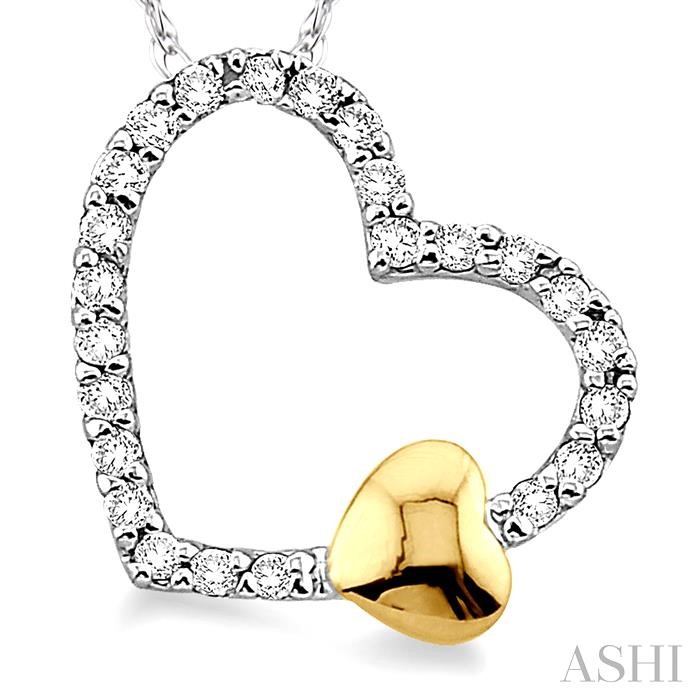 Heart Shape Diamond Fashion Pendant-3