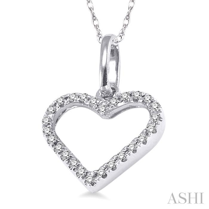 Heart Shape Diamond Pendant-2