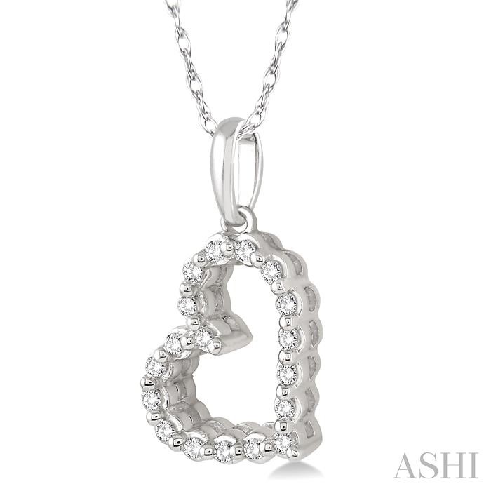 Heart Shape Diamond Fashion Pendant-2