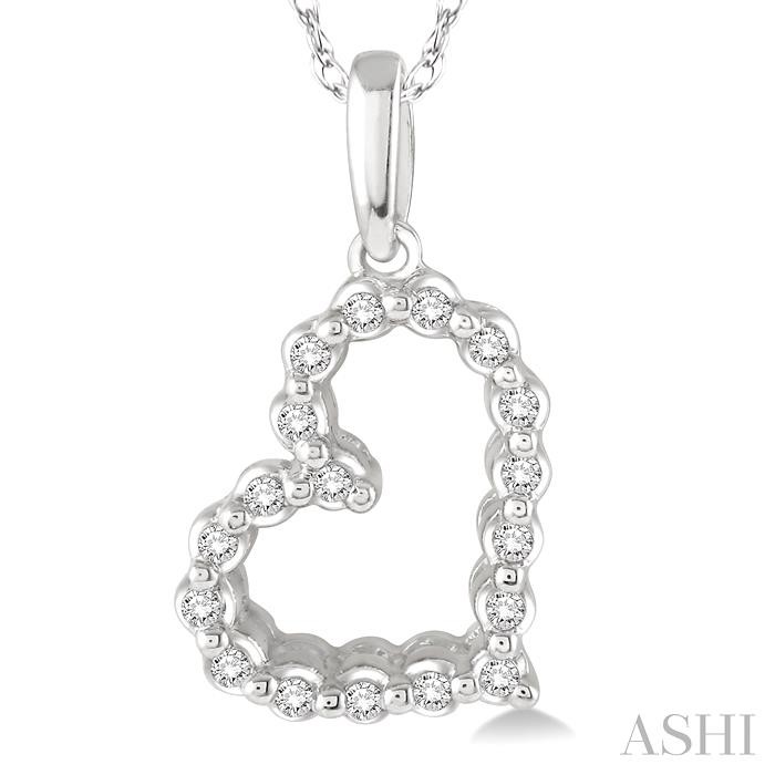 Heart Shape Diamond Fashion Pendant-3