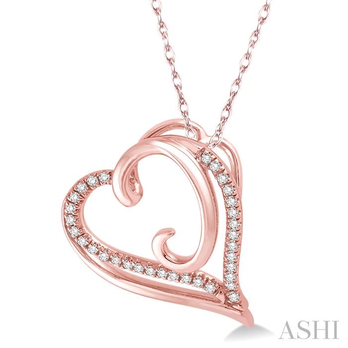 Heart Shape Diamond Fashion Pendant-2