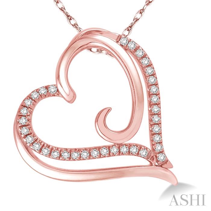 Heart Shape Diamond Fashion Pendant-3