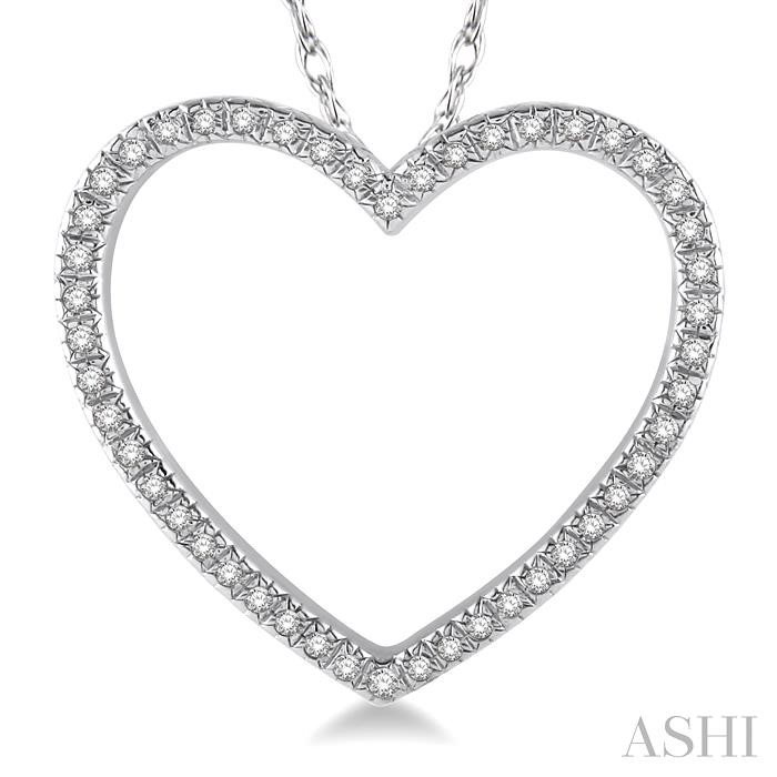 Heart Shape Diamond Pendant-3