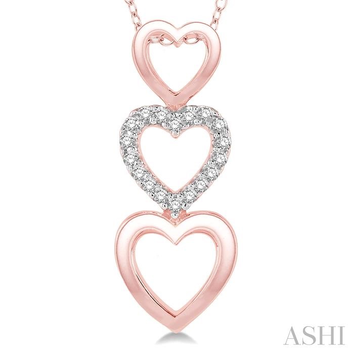 Heart Shape Diamond Fashion Pendant-3