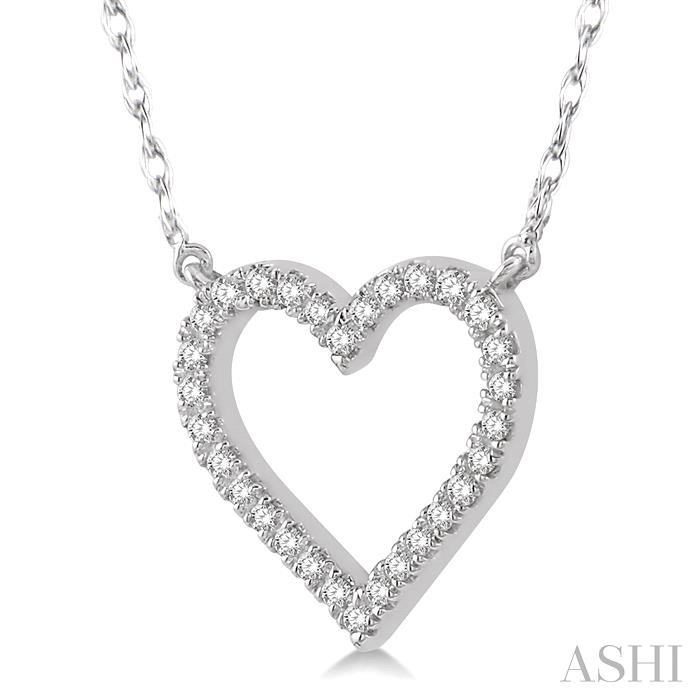 Heart Shape Diamond Pendant-2